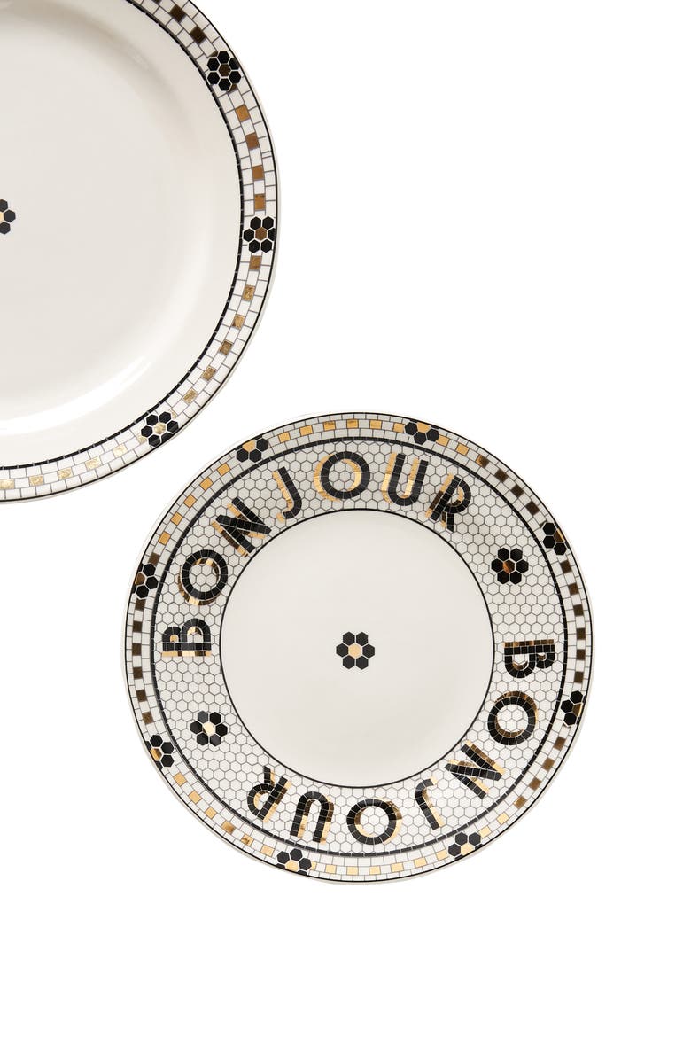 Anthropologie Home Anthropologie Bistro Set of 4 Bread Plates, Alternate, color, 