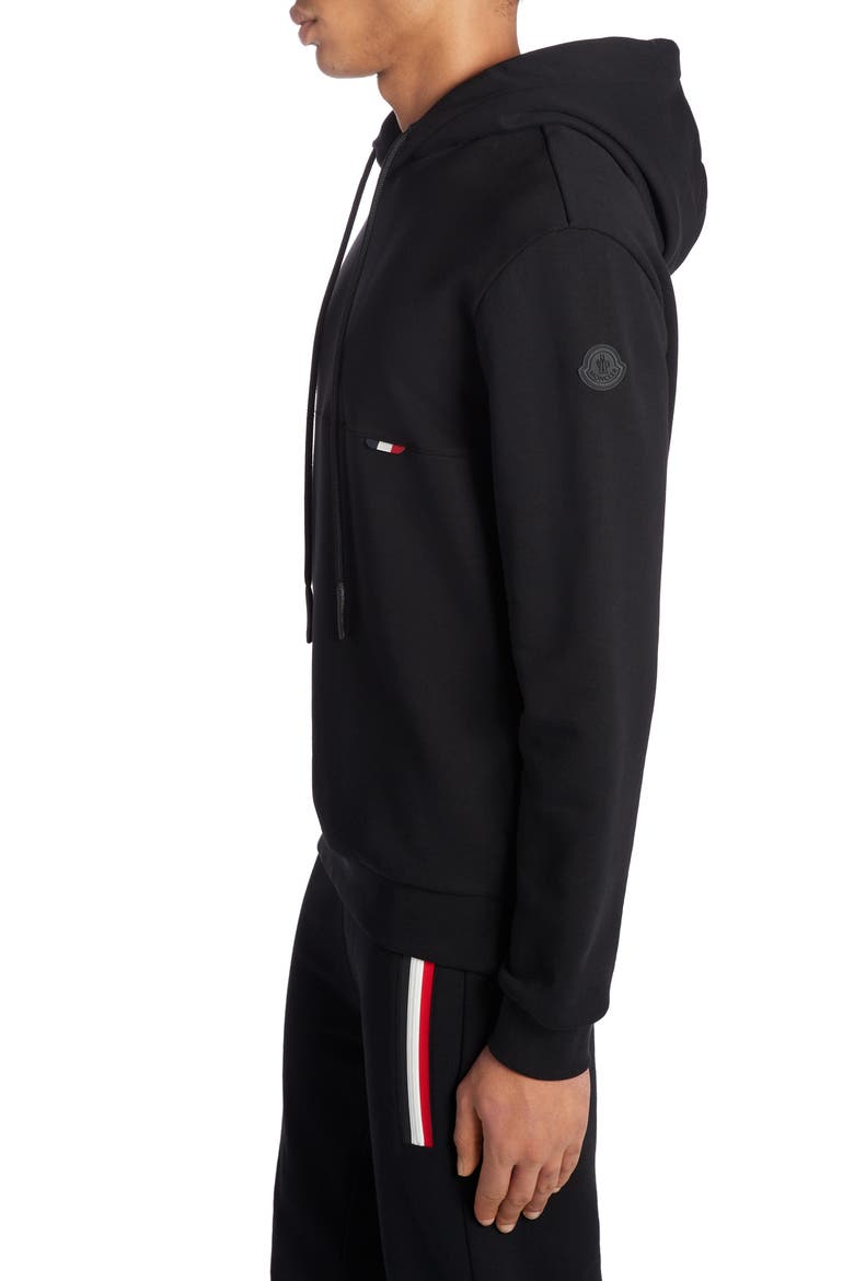 Logo Hoodie, Main, color, BLACK