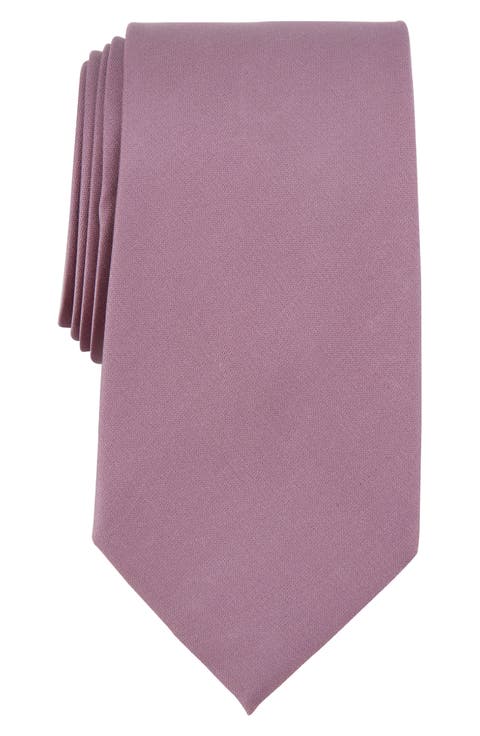 Sapphire Satin Tie