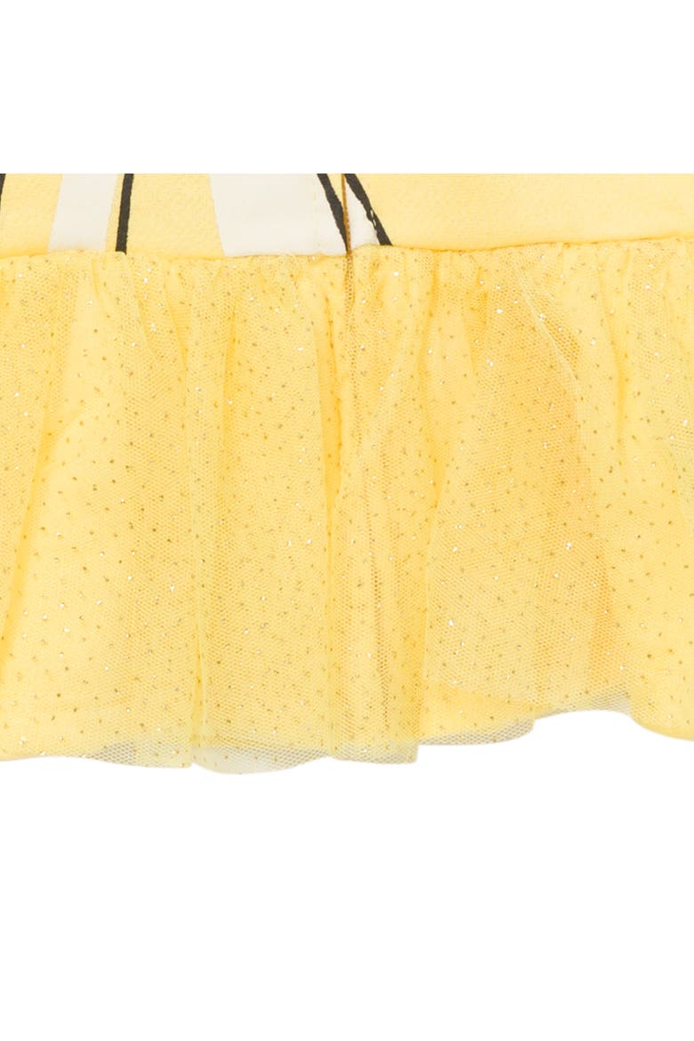 Princess Zip-Up Hooded Sweatshirt, Alternate, color, Belle Yellow