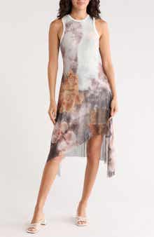 Desigual Floral Sleeveless Knit Dress