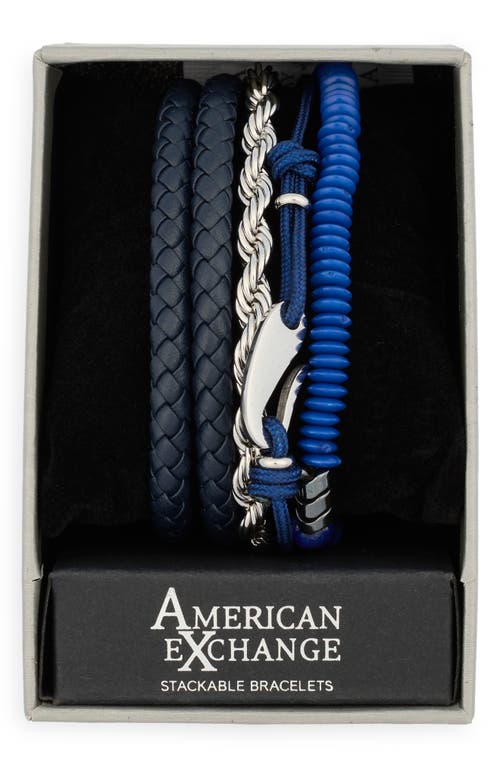 American Exchange Set Of 3 Assorted Bracelets
