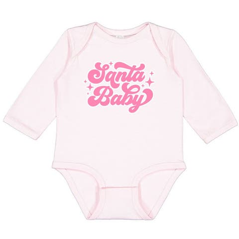 Santa Baby Christmas Long Sleeve Bodysuit