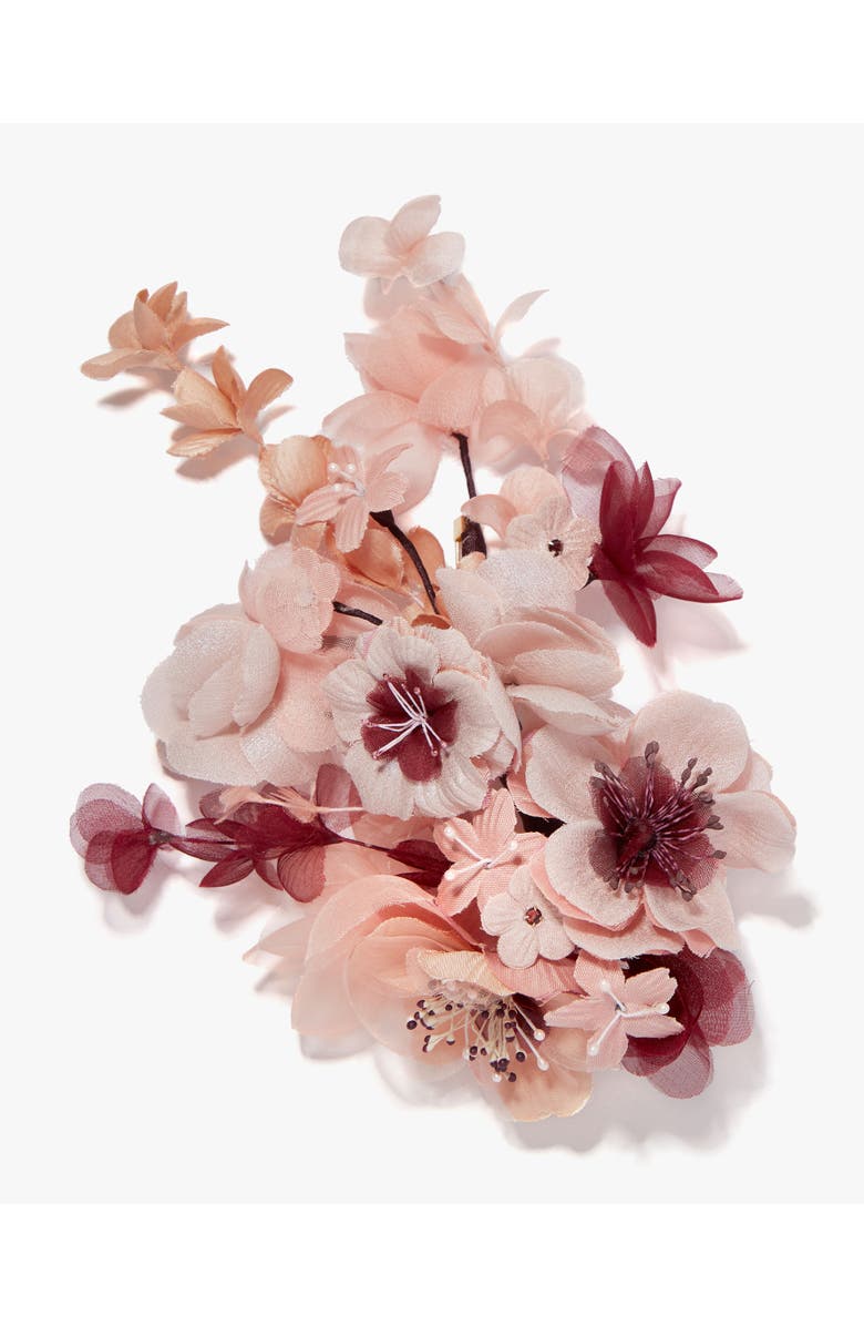 Helena Simon The Cherry Blossom Branch Floral Brooch, Main, color, Pink