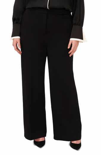 High Waist Straight Leg Pants