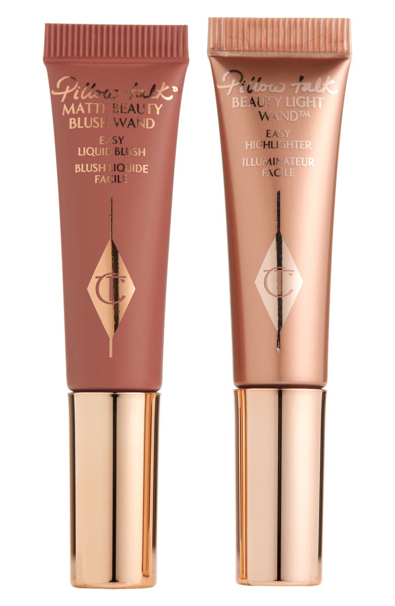 Charlotte Tilbury Pillow Talk Mini Beauty Blush Wand Duo, Main, color, 