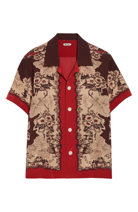 Storybook Silk Camp Shirt