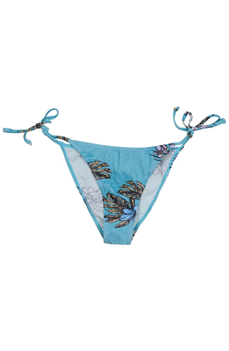 Lords of Harlech Exotic Floral Womens Bikini Bottom, Alternate, color, Exotic Floral Teal