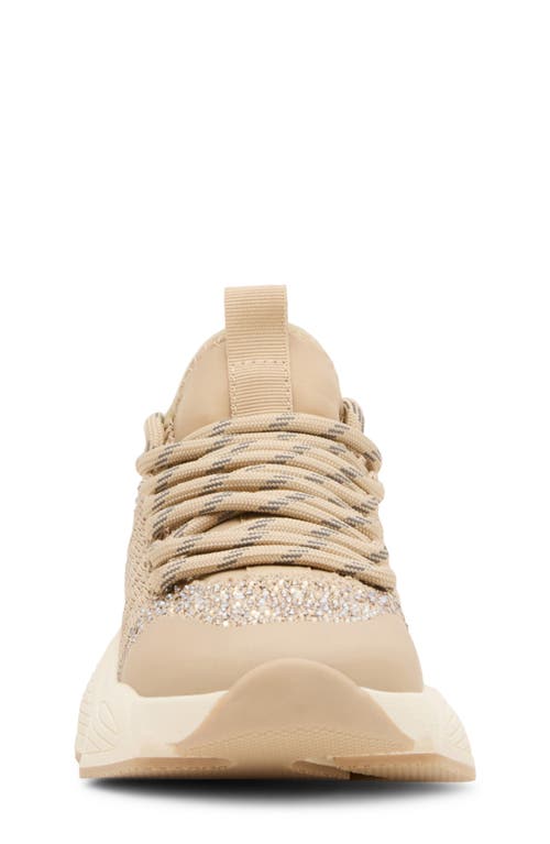Steve Madden Kids' Jsolace Sneaker In Gold