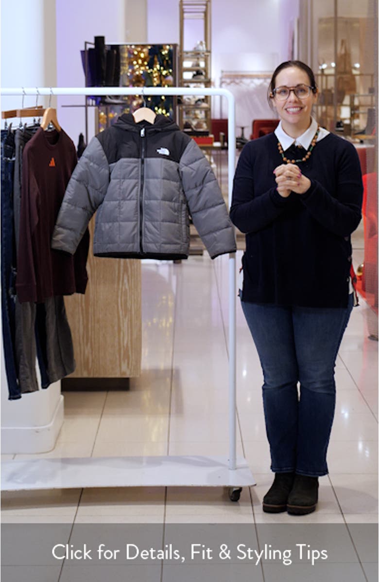 Kids
 Shasta Water Repellent Reversible Hooded Jacket, sales video thumbnail