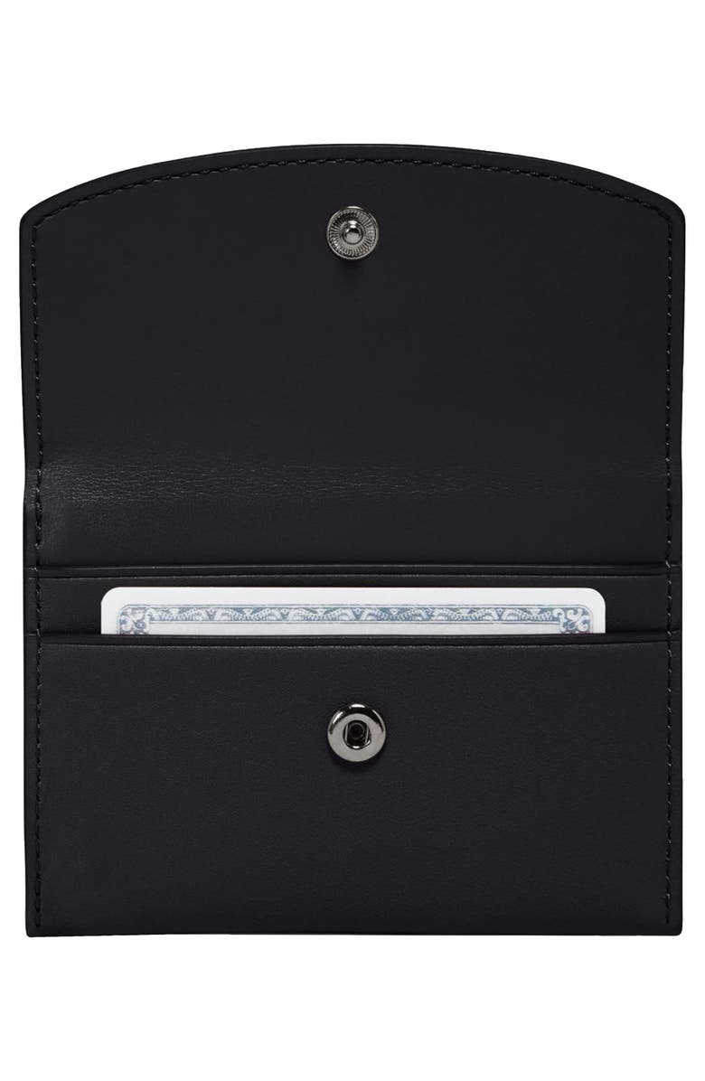 TUMI Flap Card Case, Alternate, color, Black