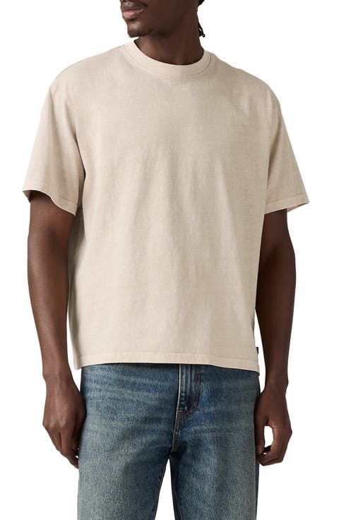 Boxy Crop Cotton T-Shirt