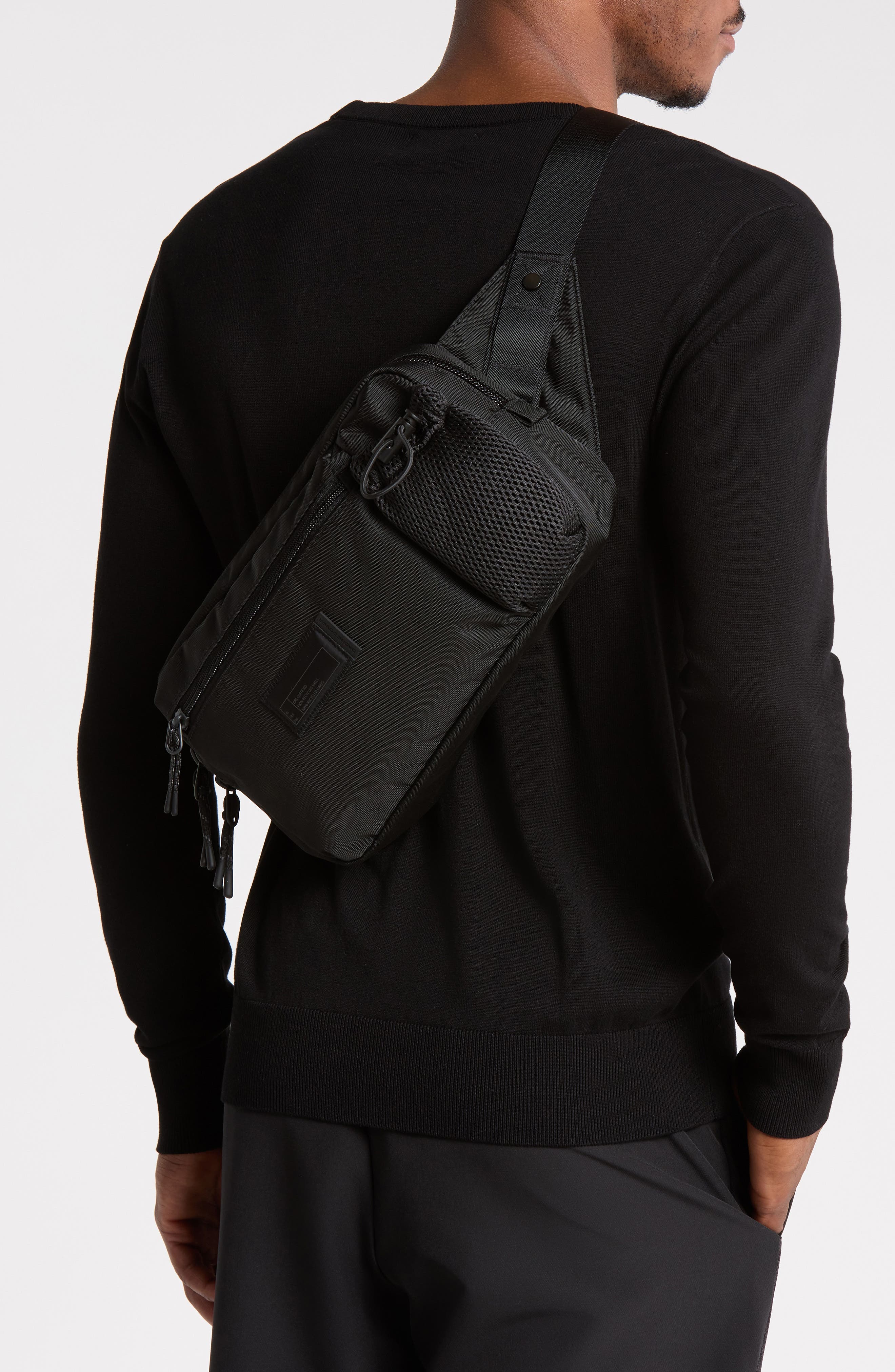 Cairo Sling Bag, Alternate, color, ONYX