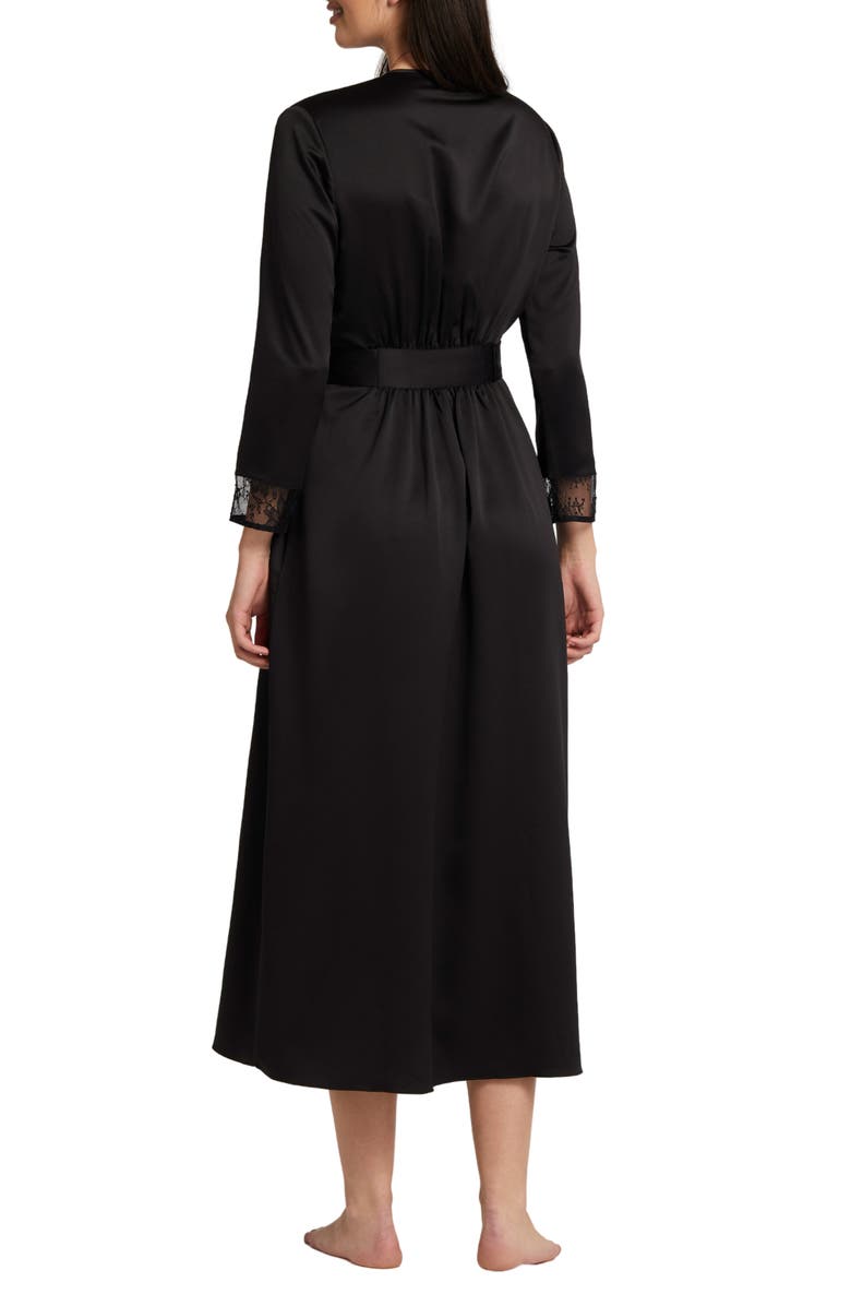 Rya Collection Serena Charmeuse Robe, Alternate, color, 