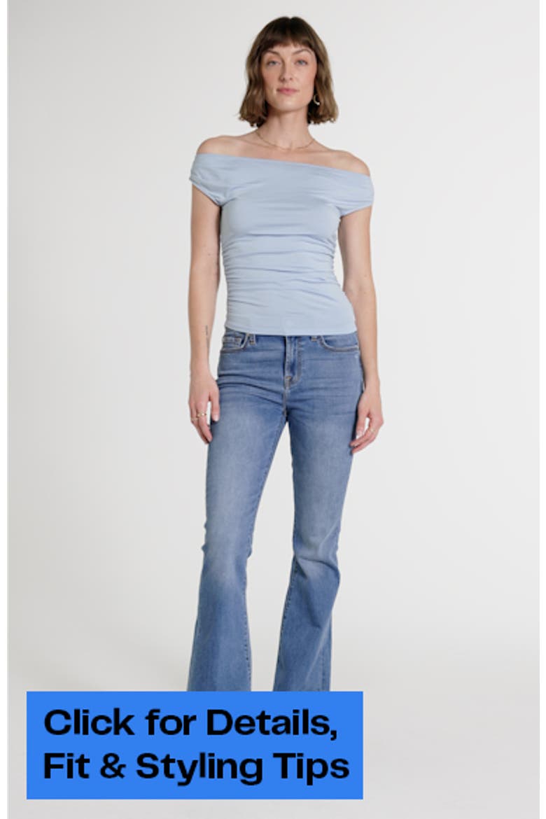 Ali High Waist Flare Leg Jeans video