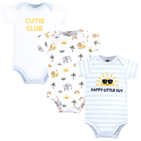 Little Soft Cotton All-in-One Outfits, Set of 3 (Baby)