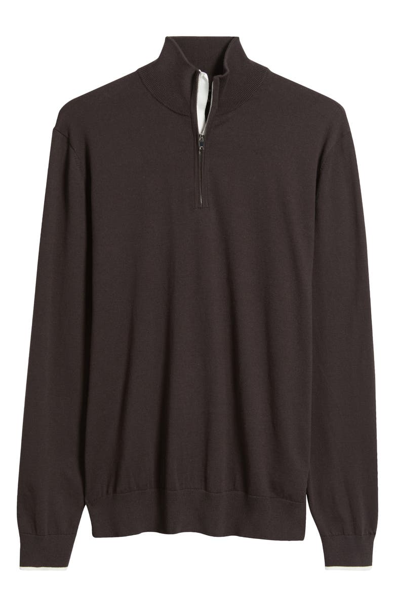 Reiss Swinley Quarter Zip Sweater, Alternate, color, 