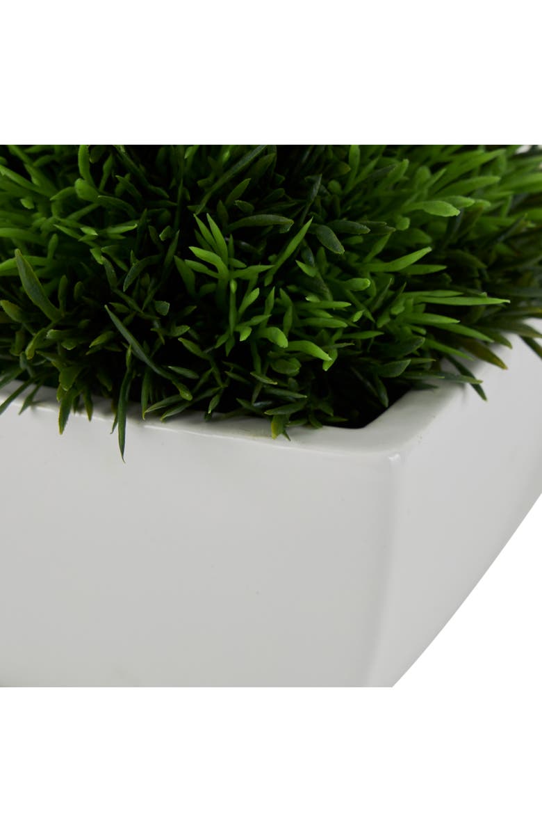 GINGER BIRCH STUDIO Green Faux Foliage Potted Artificial Plant, Alternate, color,