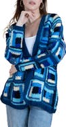 SAACHI Granny Square Crochet Cardigan