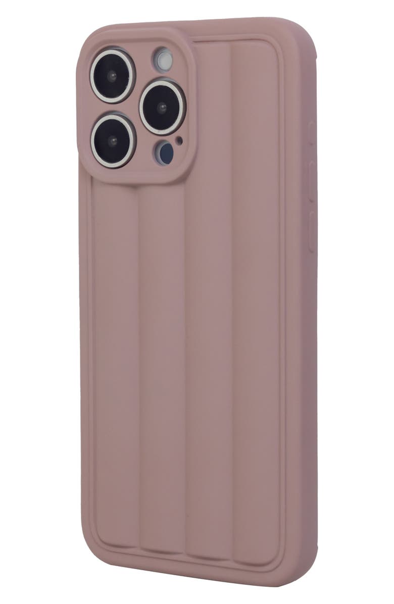 Auramma Roman Stripes iPhone 14 Pro Max Case, Alternate, color, Dusty Pink
