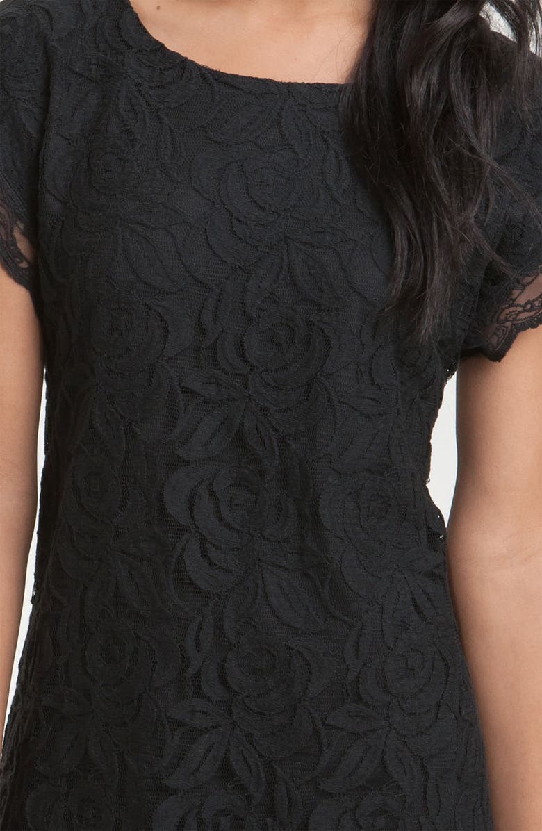 Love, Fire Fire Lace Minidress, Alternate, color, 