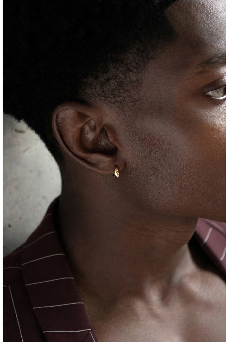 Alto Single Hoop, Alternate, color, Gold