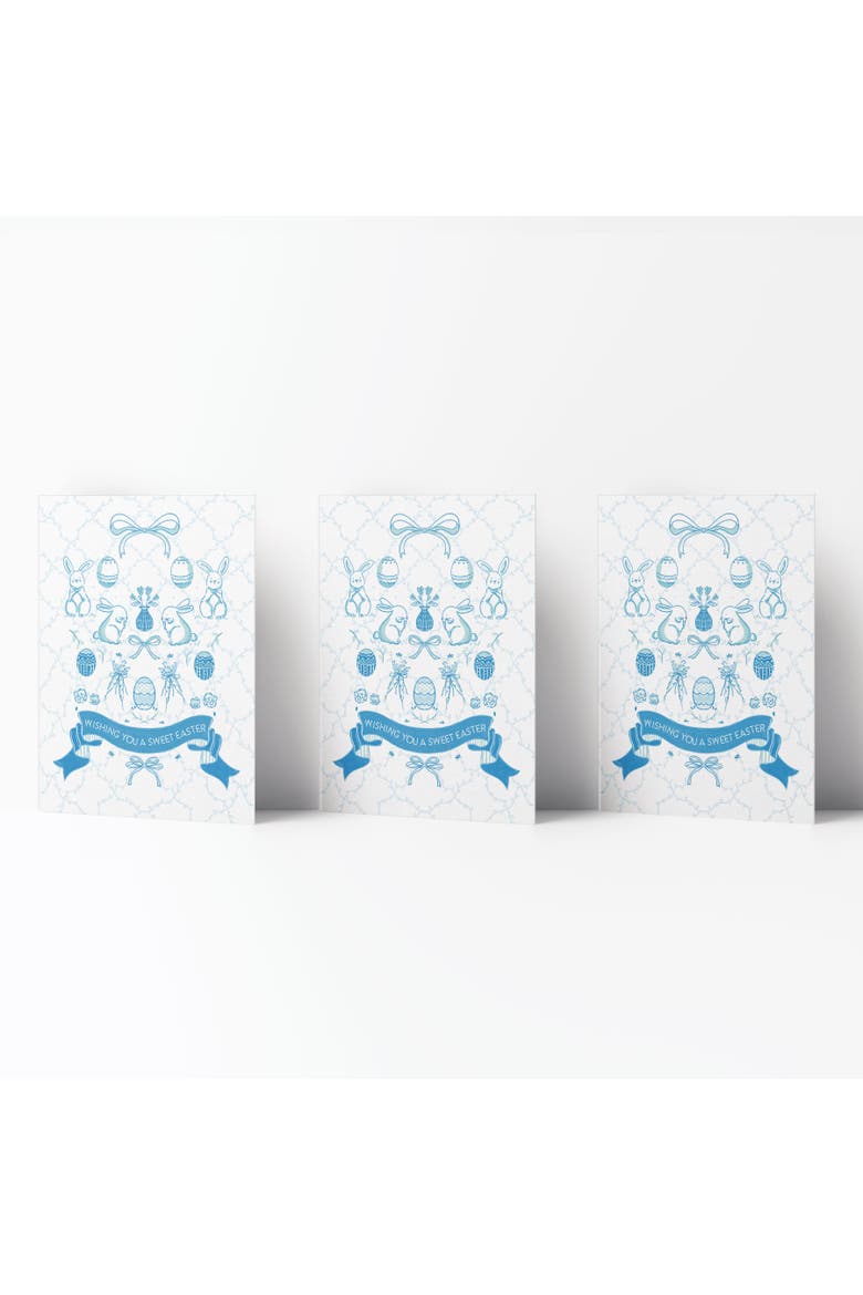 Easter Greeting Card Pack, 'Indigo Sweet Easter', Main, color, Multi-Pack