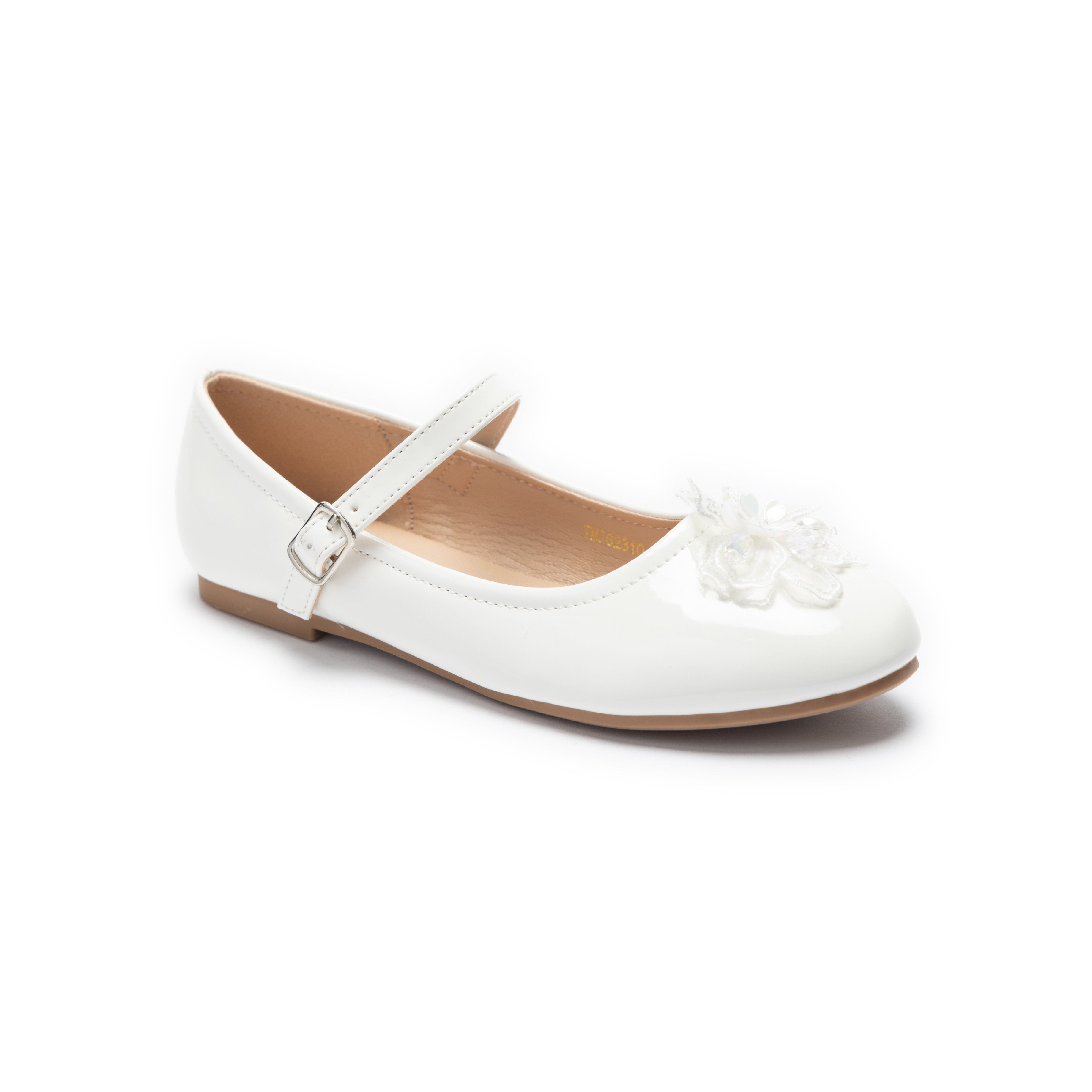Tulleen Isolde Flower Shoes, Alternate, color, White