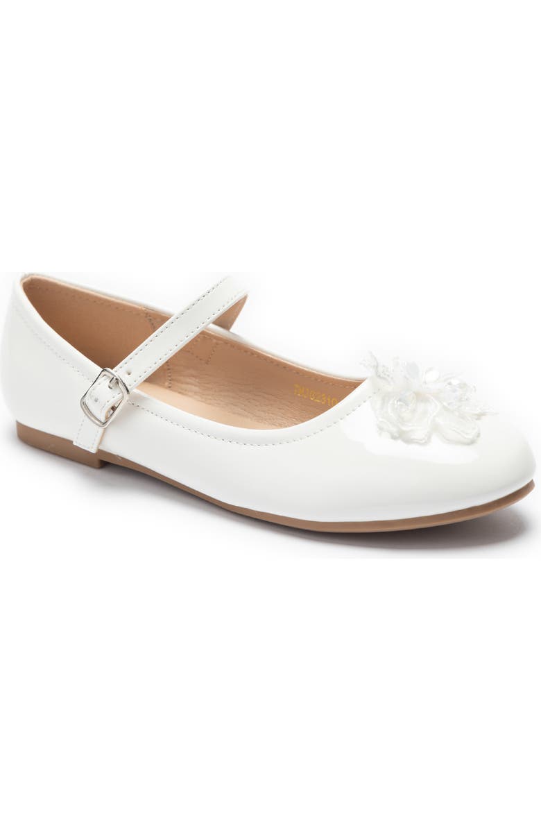 Tulleen Isolde Flower Shoes, Alternate, color, White