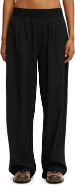 COTTON ON BODY Women's Active Studio Woven Elastic Pant
