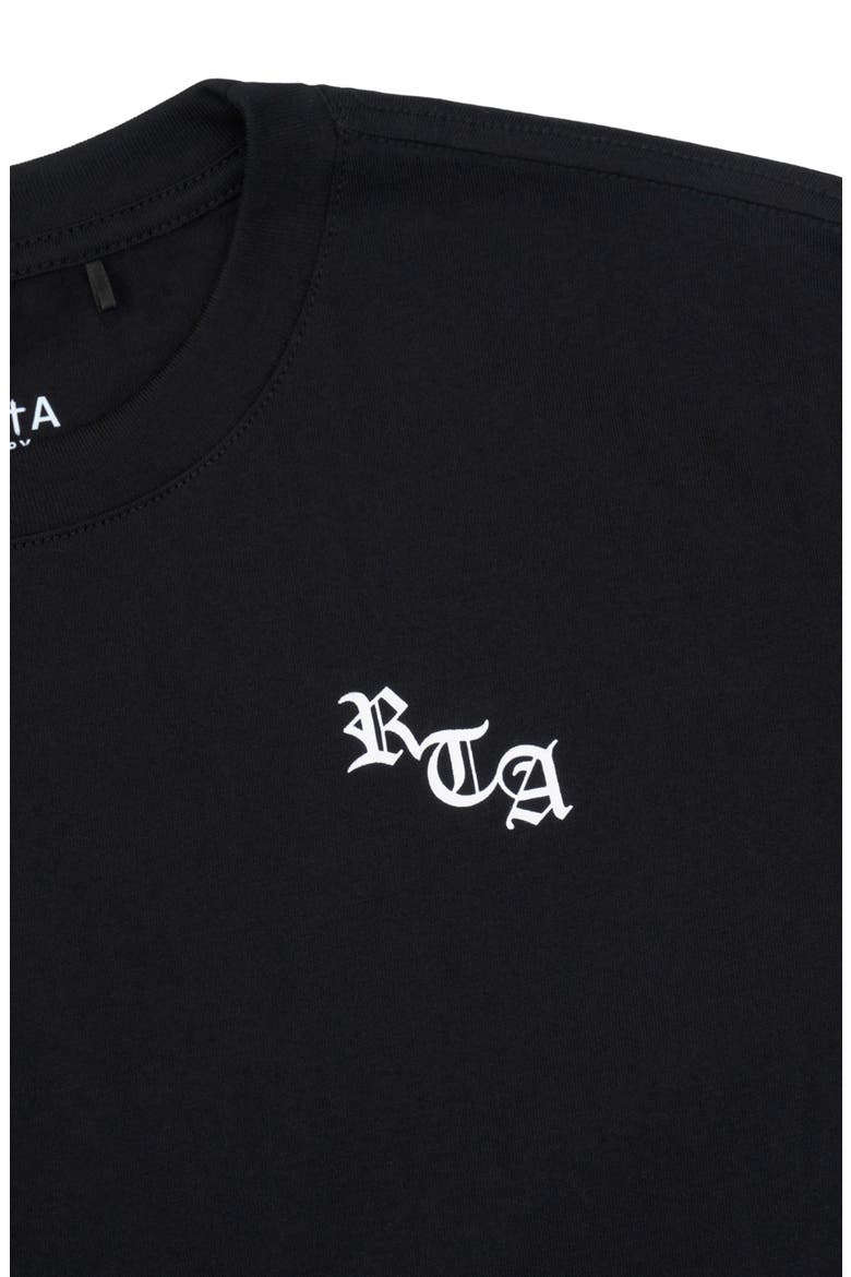 Kids' Lawson Cotton Graphic T-Shirt, Alternate, color, BLACK OLD ENGLISH LA