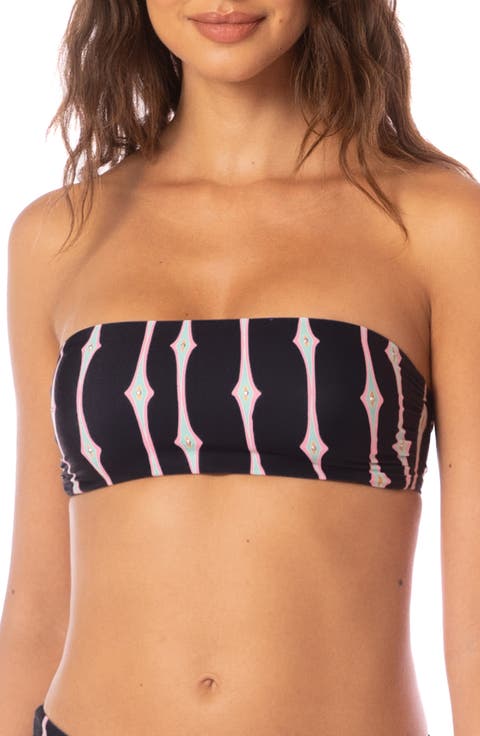 Radiant Diamond Bryn Reversible Bandeau Bikini Top