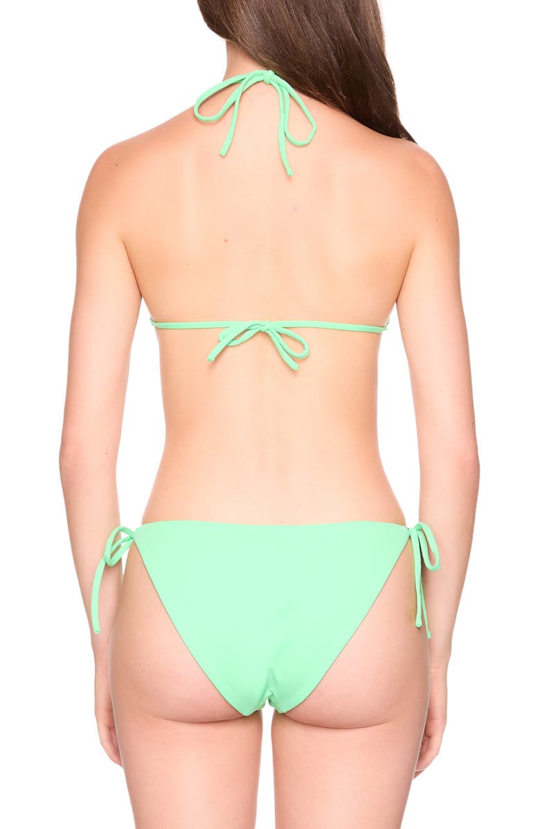 Susana Monaco String Triangle Bikini Top, Alternate, color, Lovebird