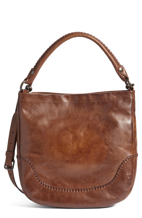 Melissa Whipstitch Leather Hobo