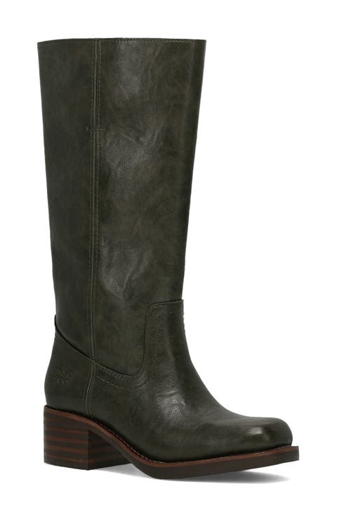 Miranda 14 Faux Leather Knee High Boot
