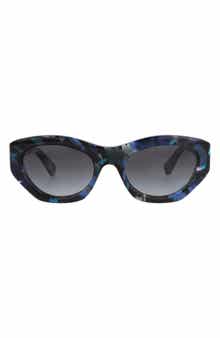 Novelty 52mm Cat Eye Sunglasses
