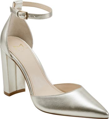 Marc fisher fashion ankle strap pumps