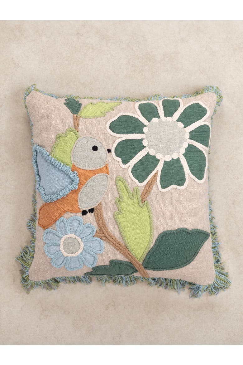 Palermo Throw Pillow Cover, Alternate, color, Green