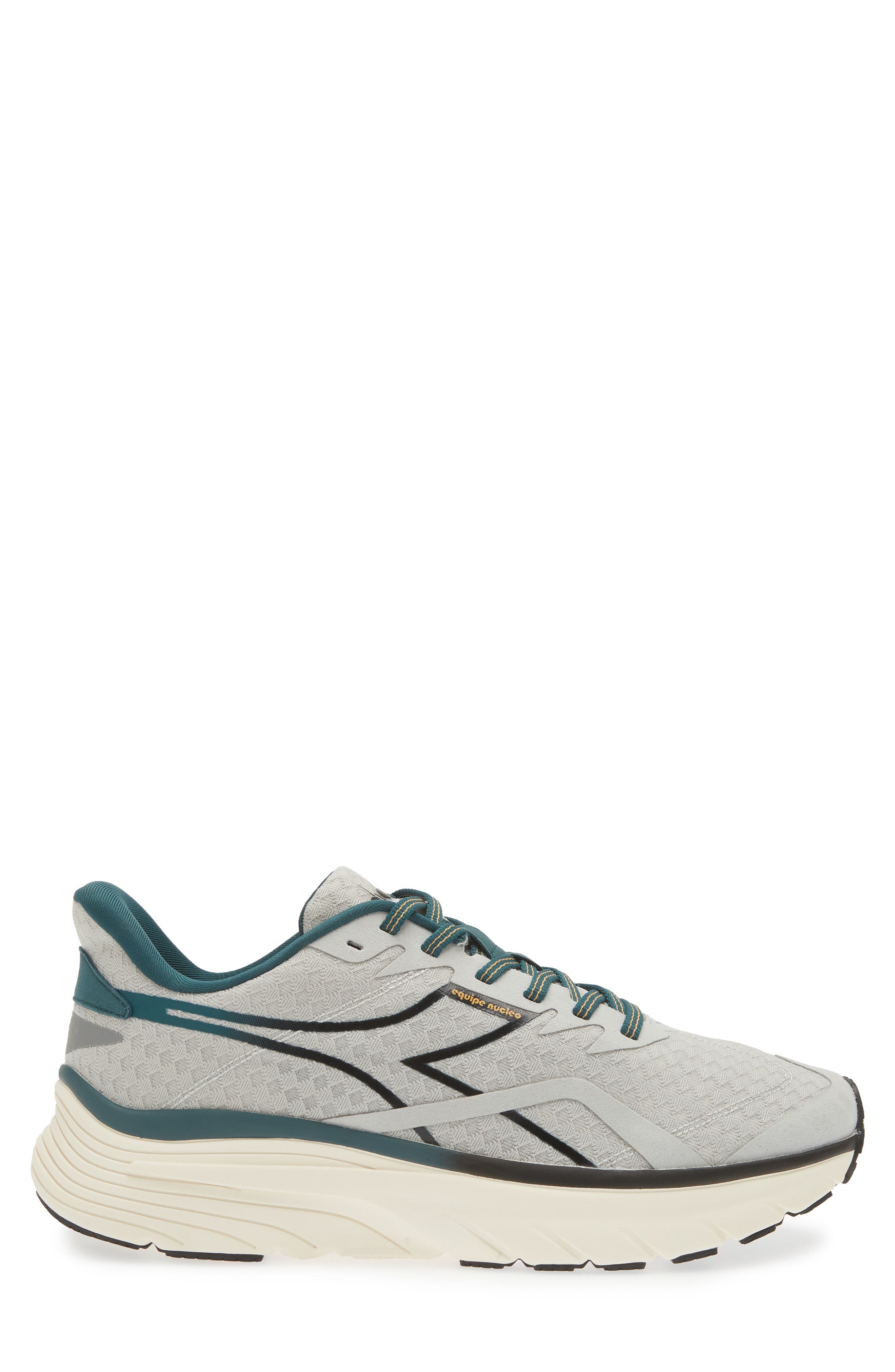 Equipe Nucleo Running Shoe, Alternate, color, SILVER DD/ BLACK/ MEDITERRANEA