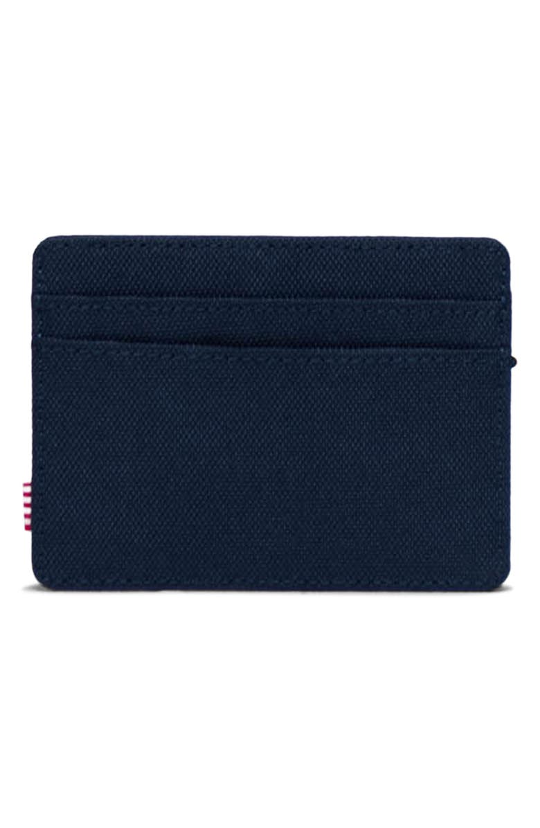 Herschel Supply Co. Charlie RFID Card Case, Alternate, color, Navy