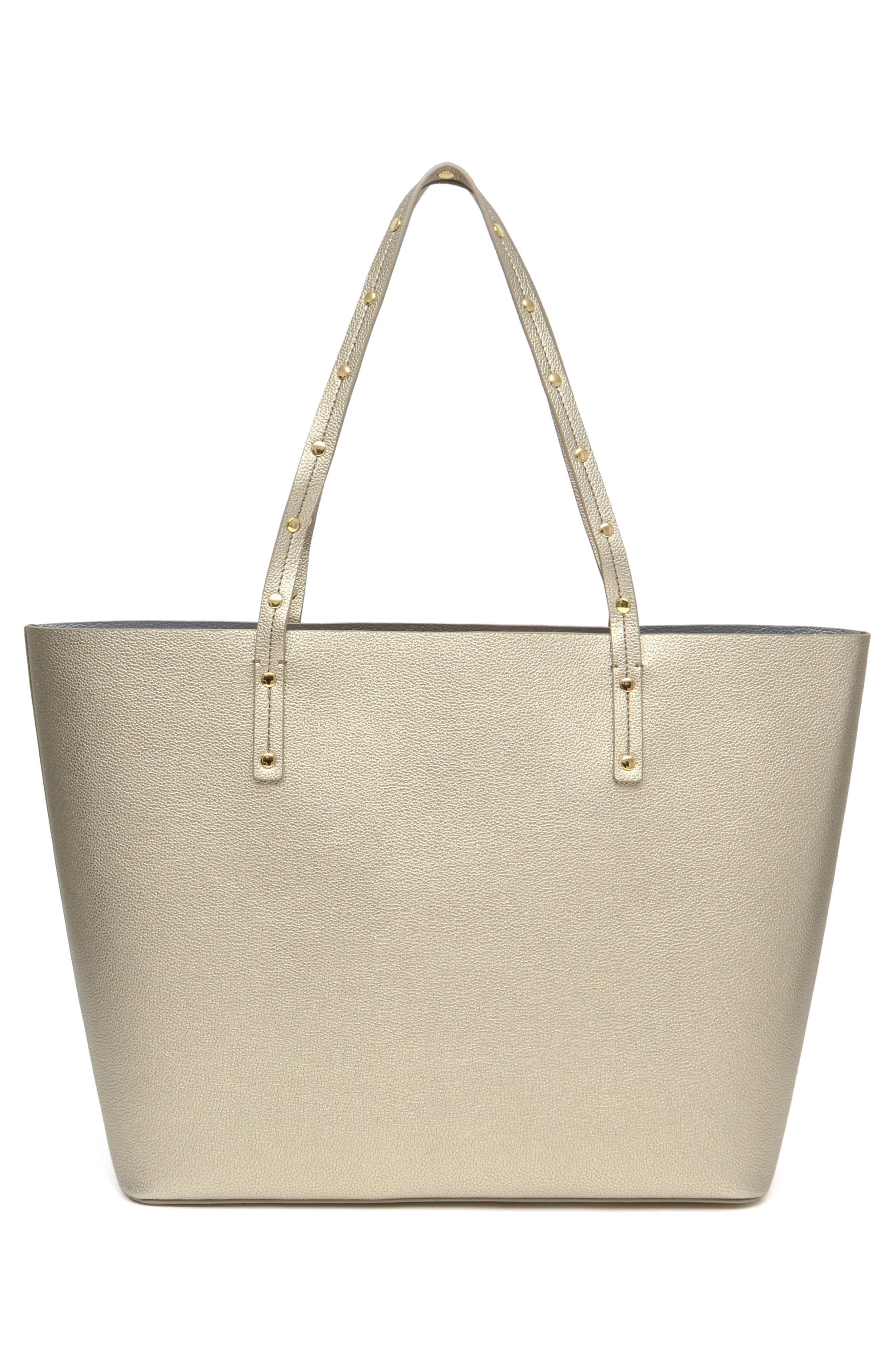 Thacker Fran Stud Leather Tote, Alternate, color, 