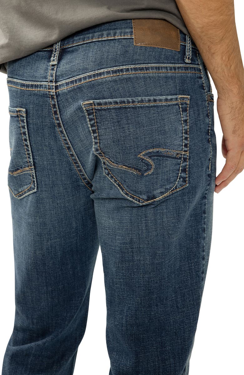 Silver Jeans Co. Craig Relaxed Fit Bootcut Jeans, Alternate, color, Castillo