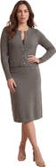 Jessica London 3 Piece Ribbed Cardigan Wardrober