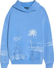 PacSun A Beautiful Life Oversize Graphic Hoodie