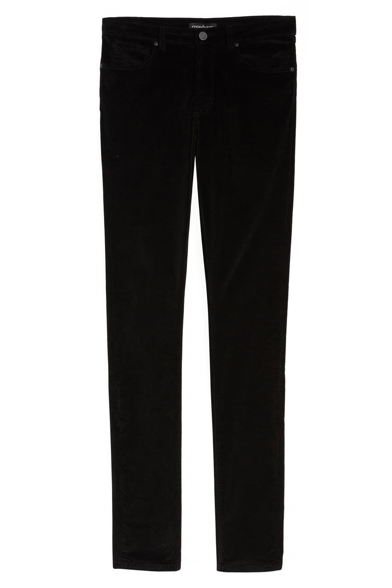 Greyson Velveteen Skinny Fit Jeans, Alternate, color, VELVET NOIR