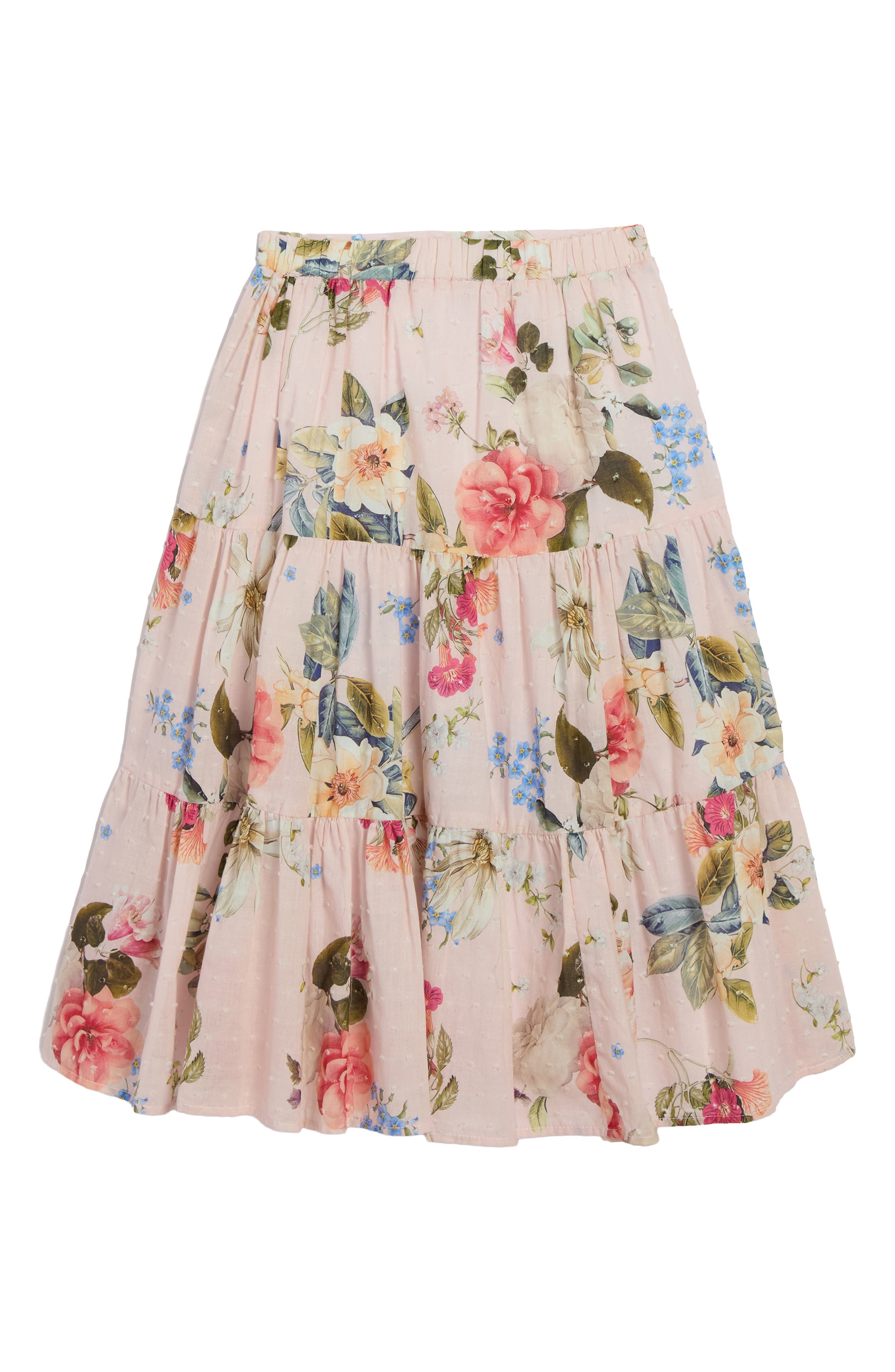 Детские Pippa & Julie Kids' Floral Clip Dopt Tank & Maxi Skirt Set — фото 6
