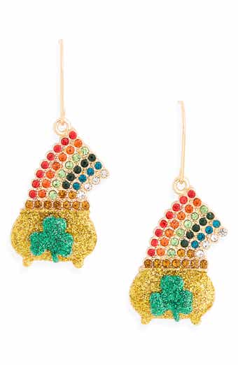 Leith Pot of Gold Drop Earrings