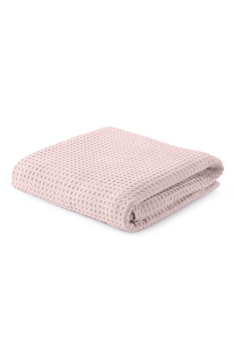 Super Soft Cotton All-Season Waffle Weave Throw Blanket
