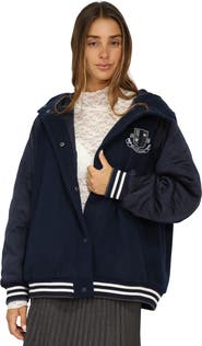 Belle & Bloom Remix Bomber Varisty Jacket