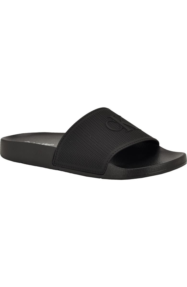 Calvin Klein Adair Slide Sandal, Main, color, Black